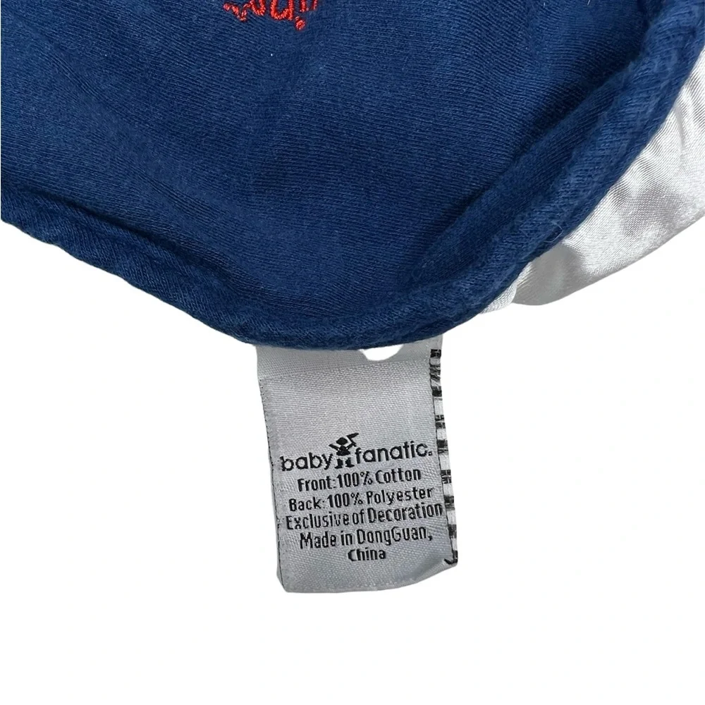 MN Twins Baseball Baby Cloth Bib Navy